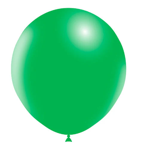 18" Balloonia Latex Balloons Professional Line Standard Green (10 Per Bag)