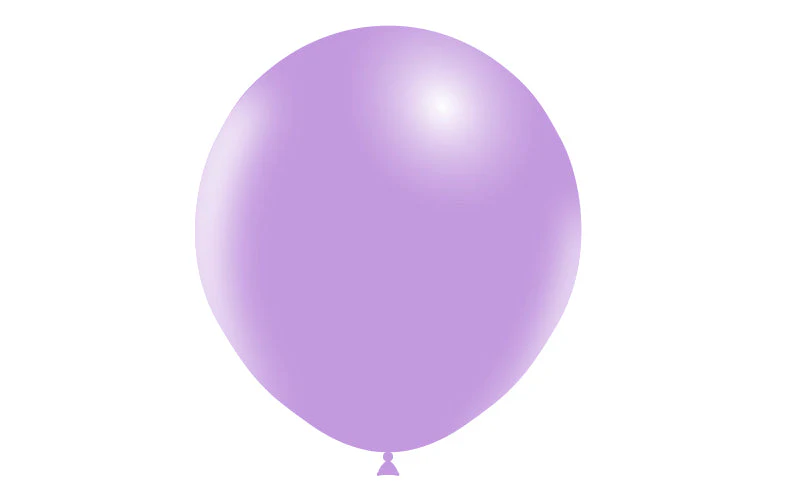 18" Balloonia Latex Balloons Professional Line Standard Lavender (10 Per Bag) - Image 3