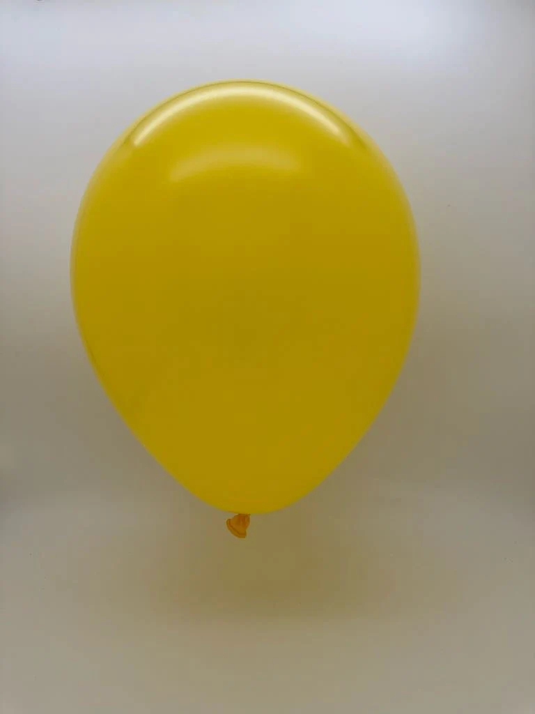 18" Balloonia Latex Balloons Professional Line Standard Lemon (10 Per Bag) - Image 2