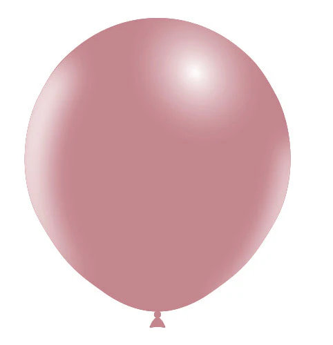 18" Balloonia Latex Balloons Professional Line Vintage Vintage Pink (10 Per Bag)