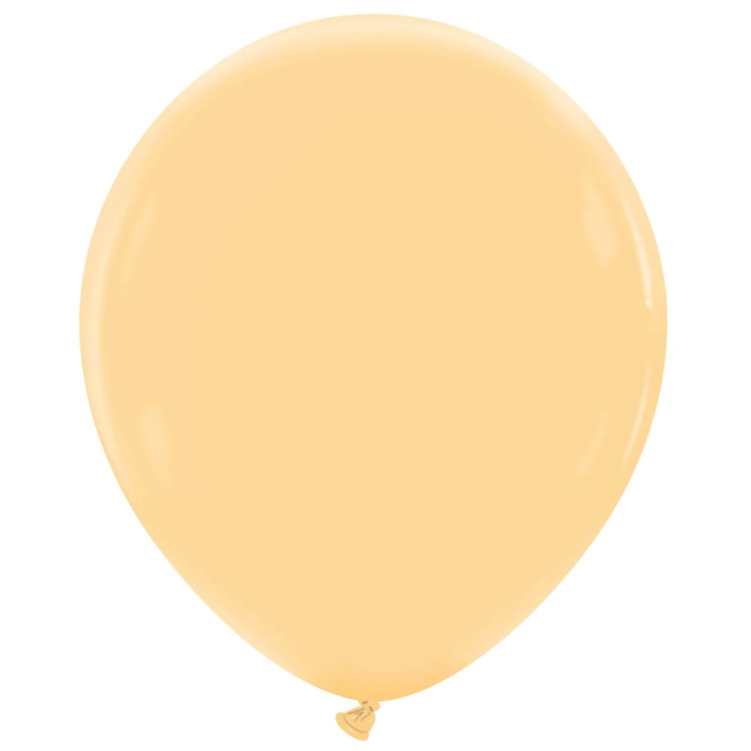 18" Cattex Brand Premium Apricot Latex Balloons (25 Per Bag)