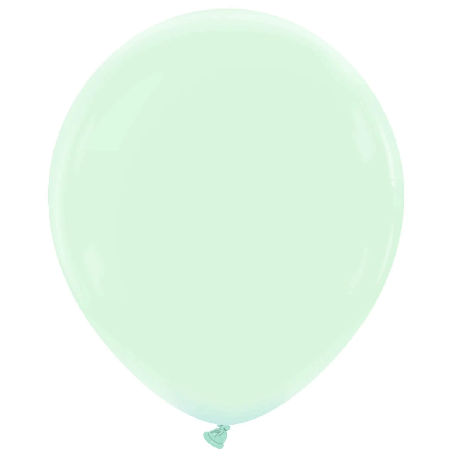 18" Cattex Brand Premium Mint Cream Latex Balloons (25 Per Bag)