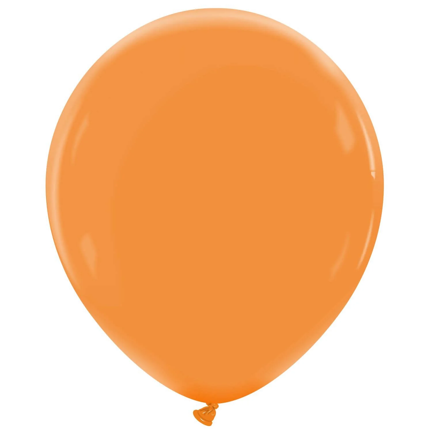 18" Cattex Brand Premium Pumpkin Orange Latex Balloons (25 Per Bag)