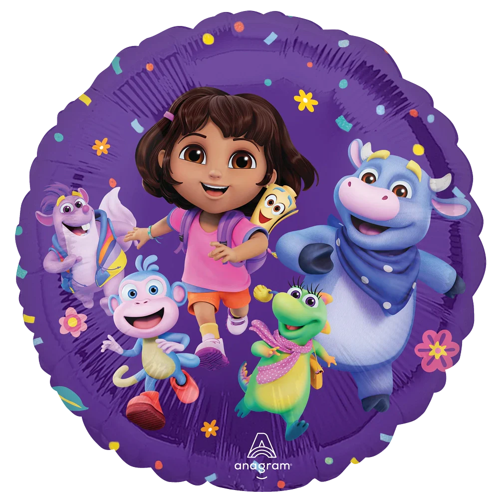 18" Dora the Explorer Foil Balloon