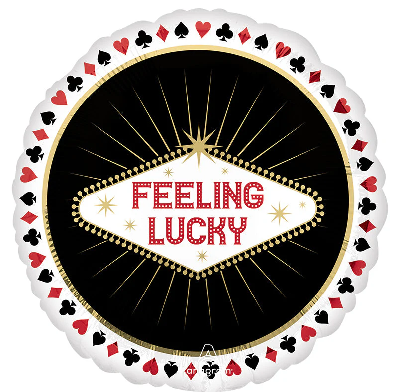 18" Feeling Lucky Foil Balloon