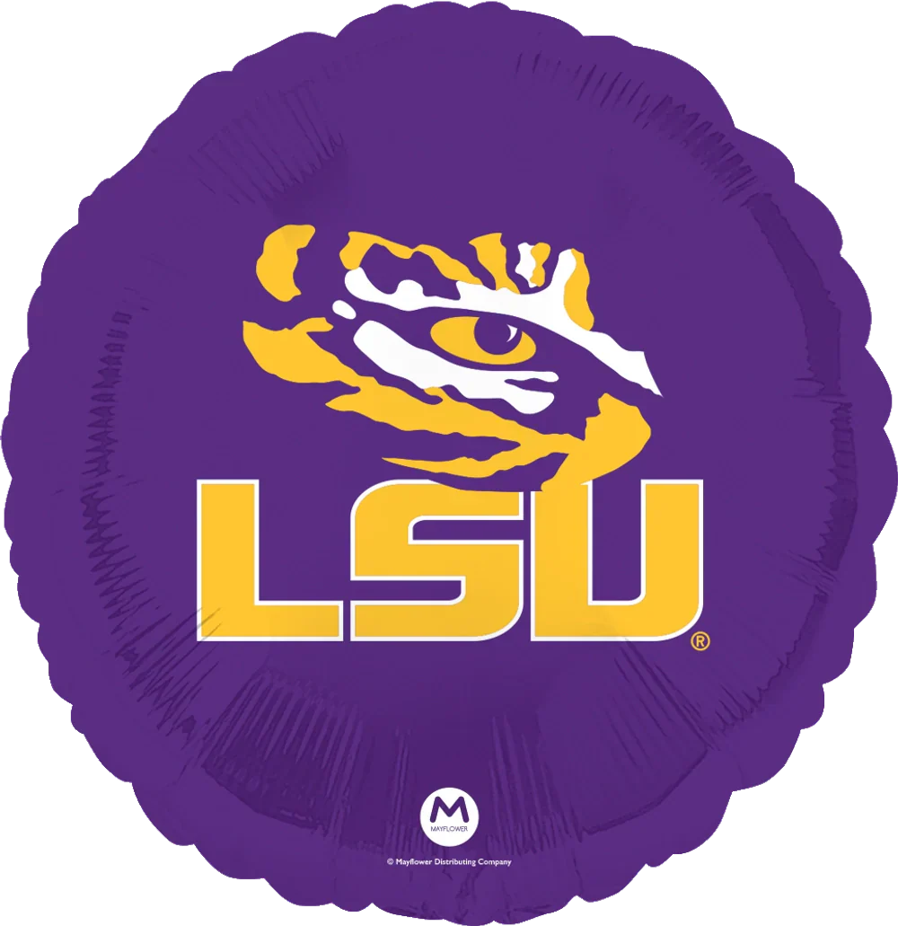18" Collegiate LSU Tigers Foil Balloon
