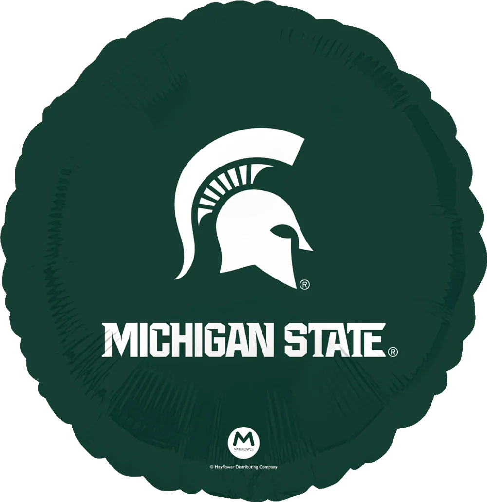 18" Collegiate Michigan State Foil Balloon