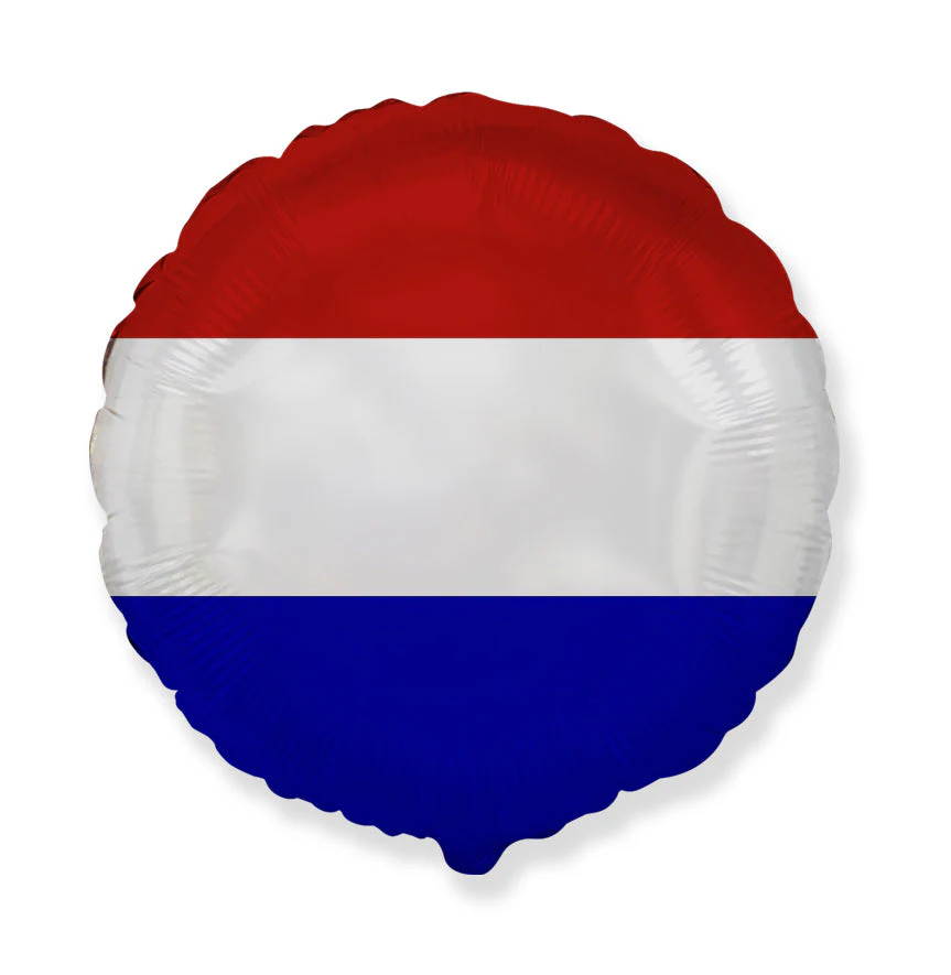 18" Netherlands Flag Foil Balloon