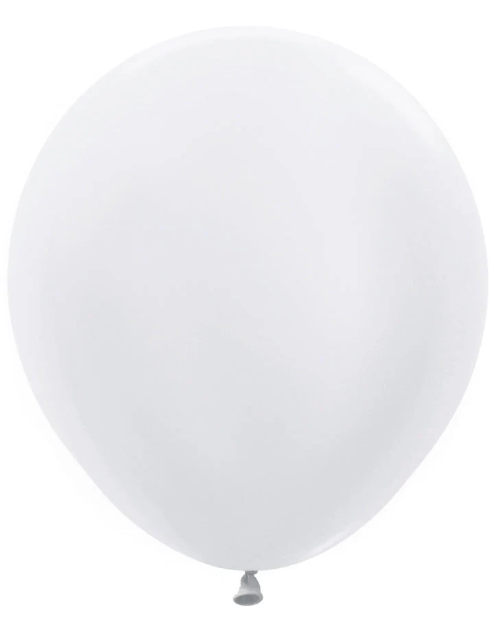 18" Satin Pearl (25 Per Bag) Sempertex/Betallatex Latex Balloons