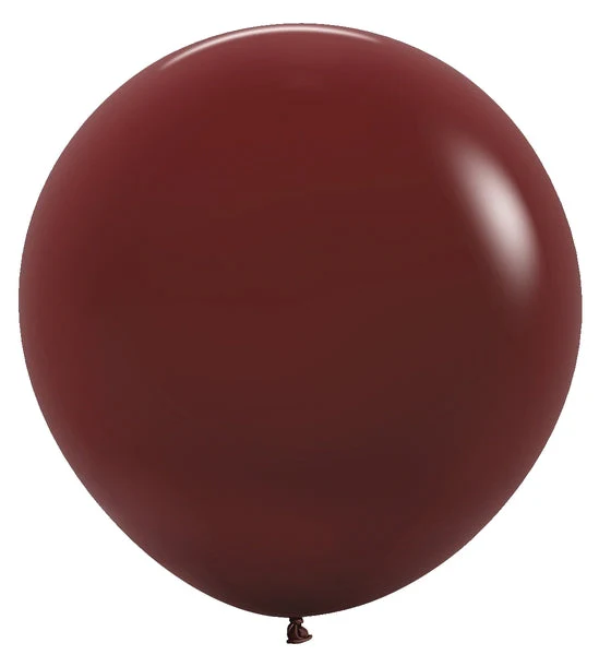 18" Sempertex/Betallatex Latex Balloons (25 Per Bag) Deluxe Merlot