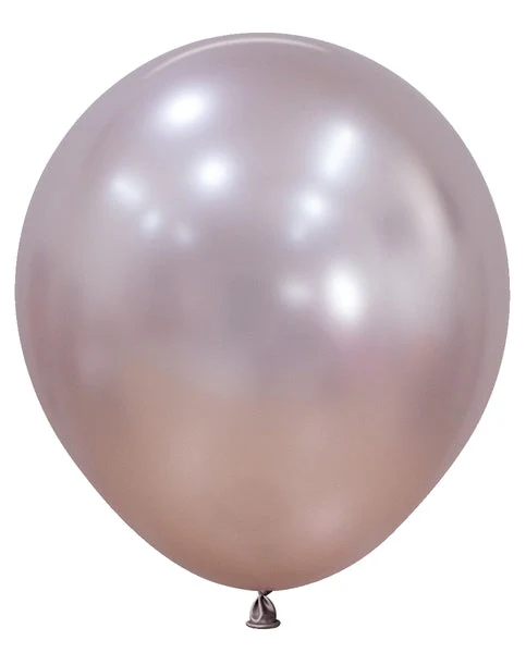 18" Sempertex/Betallatex Latex Balloons (25 Per Bag) Silk Pink Blossom