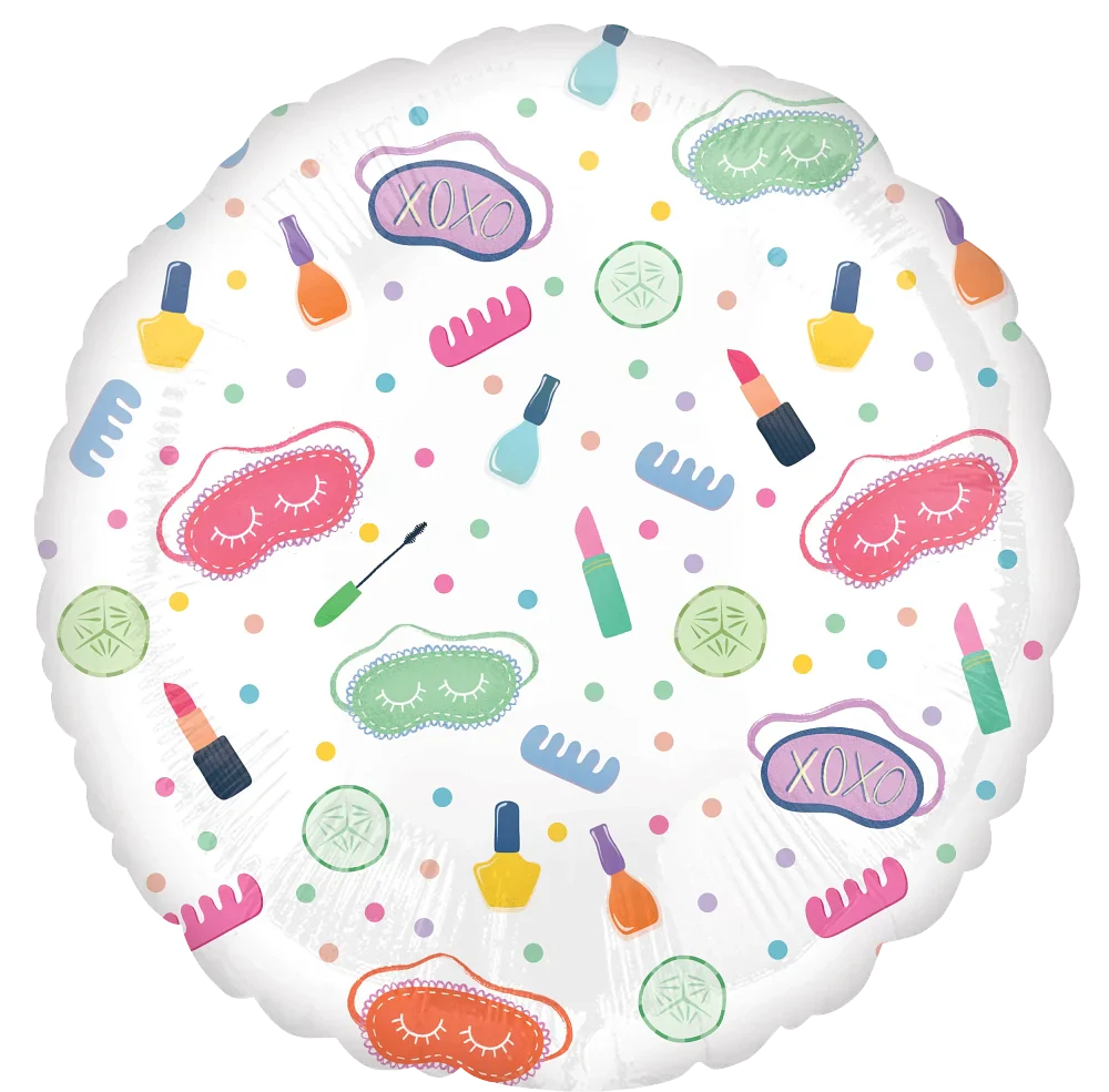 18" Spa Party Designs Foil Balloon