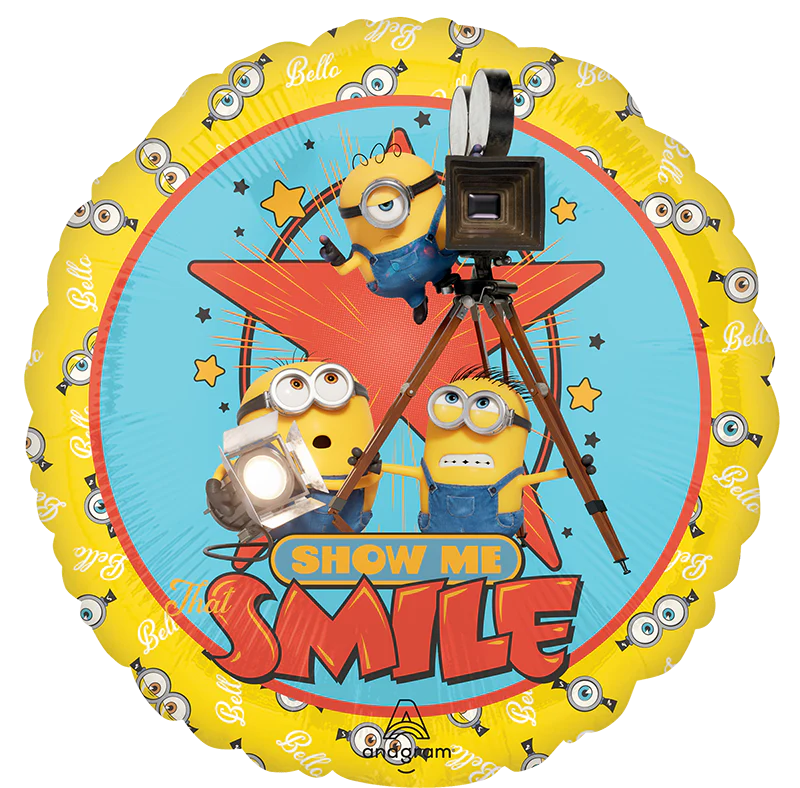 18" Standard Minions 3 Foil Balloon