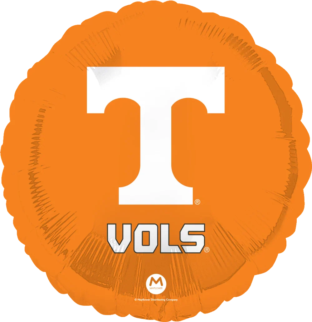 18" Collegiate University of Tennessee Foil Balloon