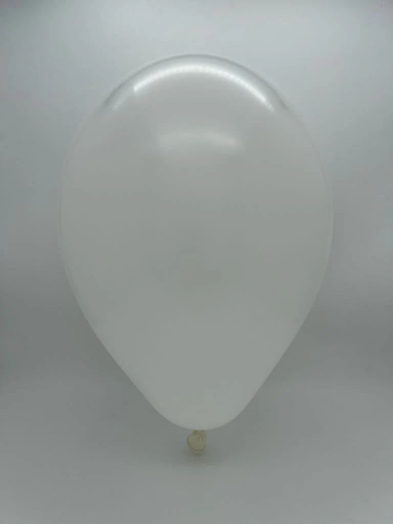 19" Gemar Latex Balloons (Bag of 25) Standard White - Image 2