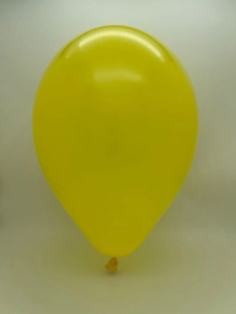 19" Gemar Latex Balloons (Bag of 25) Standard Yellow - Image 2