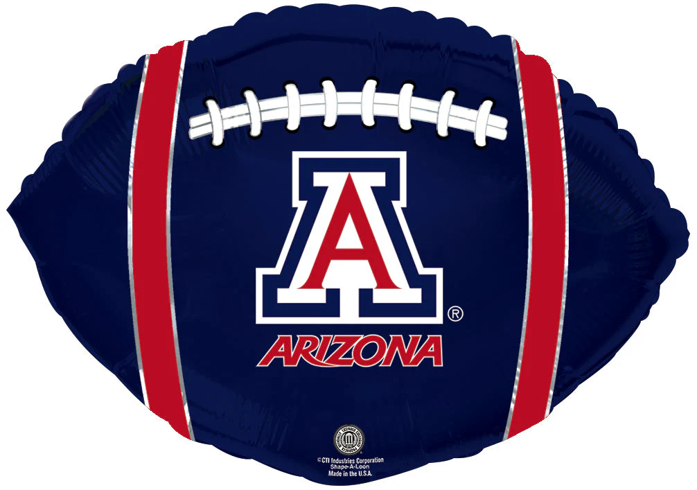 21" University Of Arizona Collegiate Football Balloon