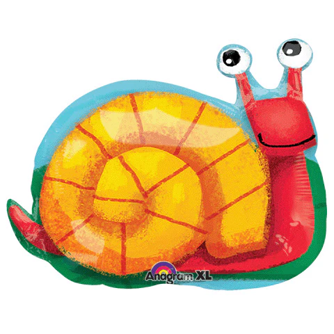 22" SuperShape Snail Balloon Packaged