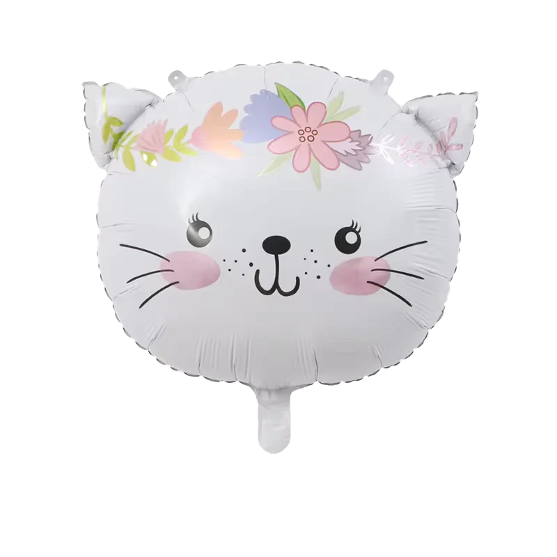 22" Cat Head Foil Balloon Brand Colour Wheel Value Line
