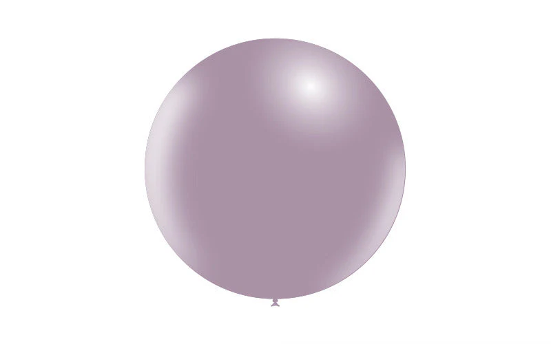 23'' Balloonia Latex Balloons Professional Line Vintage Lavender (5 Per Bag)