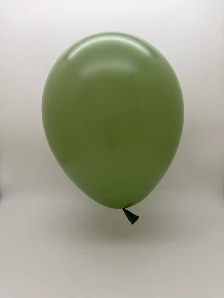 23'' Balloonia Latex Balloons Professional Line Vintage Vintage Green (5 Per Bag) - Image 2