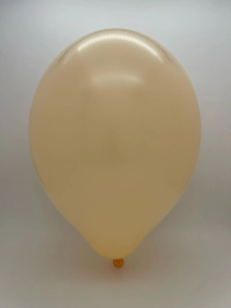 24" Cattex Premium Apricot Latex Balloons (1 Per Bag) - Image 2