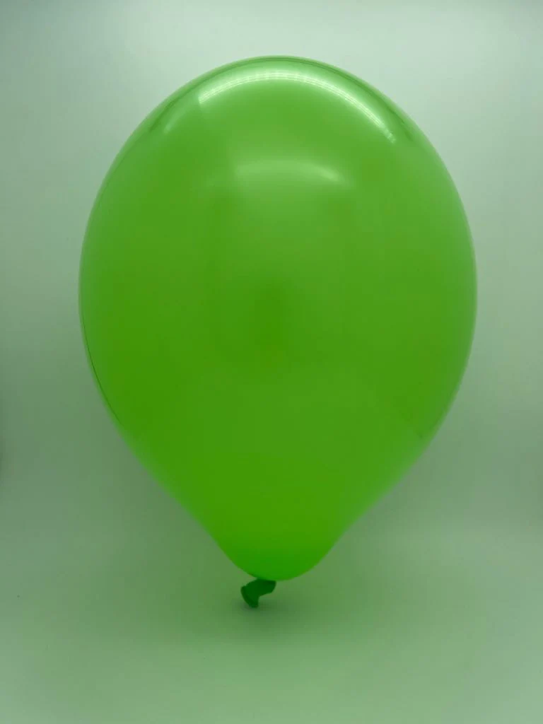 24" Cattex Premium Basil Green Latex Balloons (1 Per Bag) - Image 2