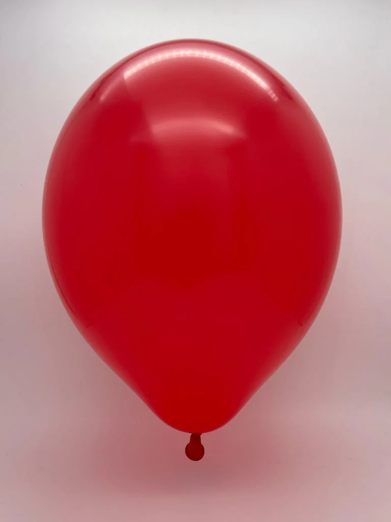 24" Cattex Premium Cherry red Latex Balloons (1 Per Bag) - Image 2