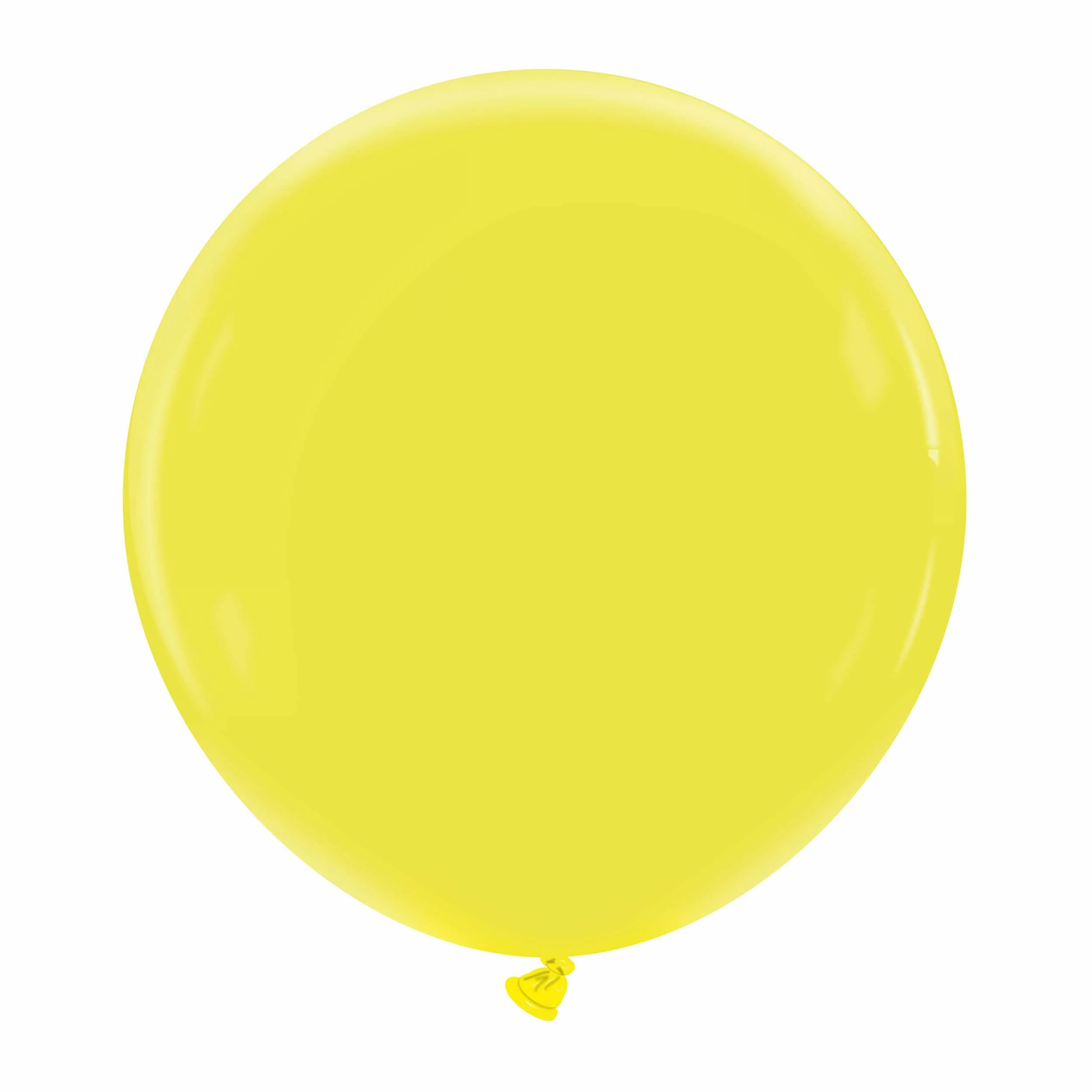 24" Cattex Premium Lemon Latex Balloons (1 Per Bag)