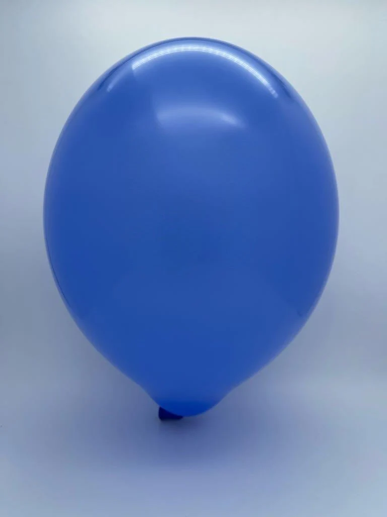 24" Cattex Premium Persian Blue Latex Balloons (1 Per Bag) - Image 2