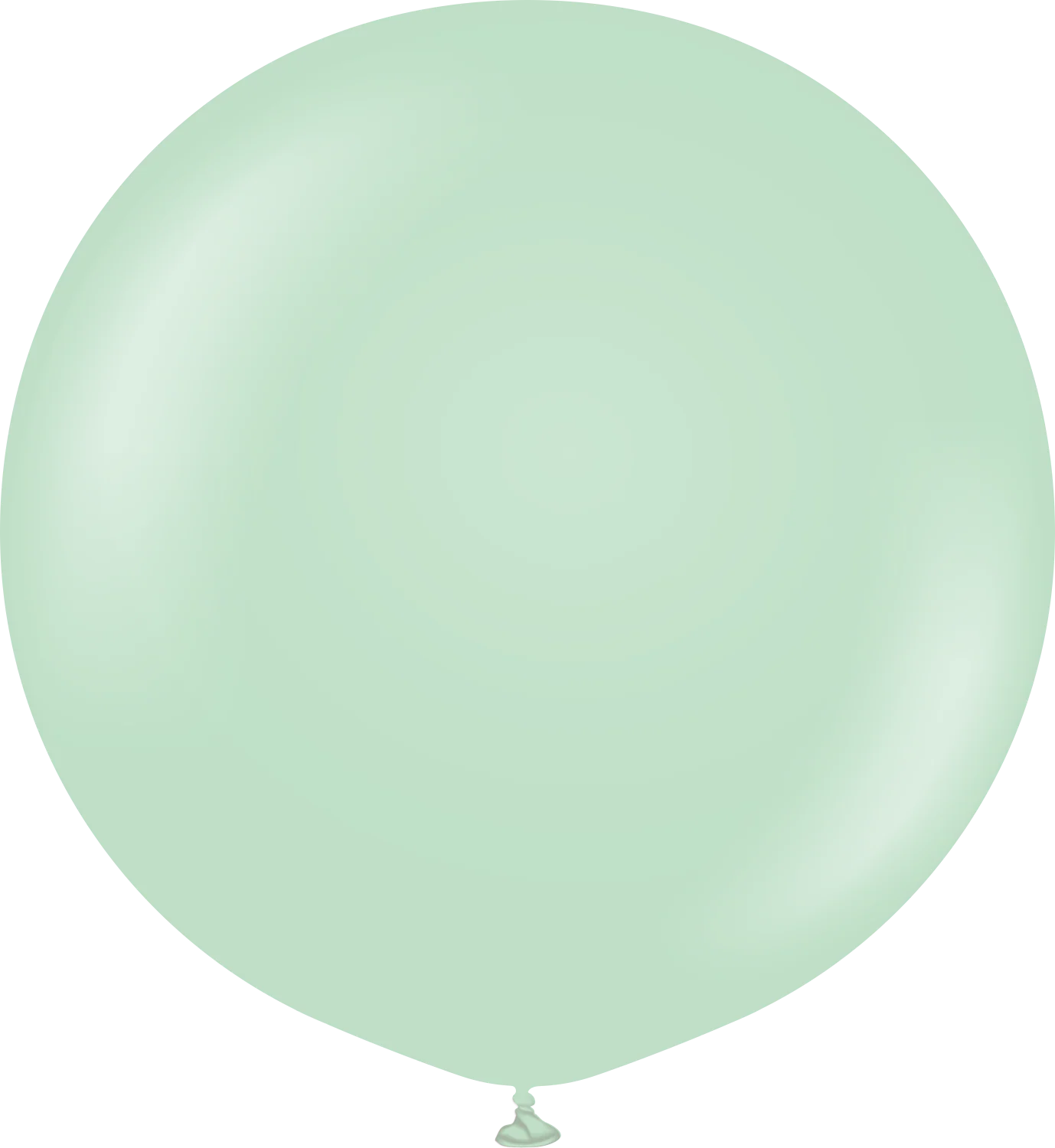 24" Kalisan Latex Balloons Pastel Matte Macaron Green (5 Per Bag)