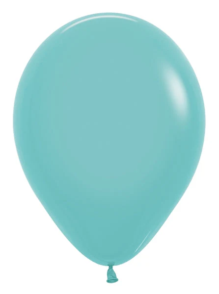 24" Latex Balloons (3 Per Bag) Fashion Robin's Egg Sempertex/Betallatex