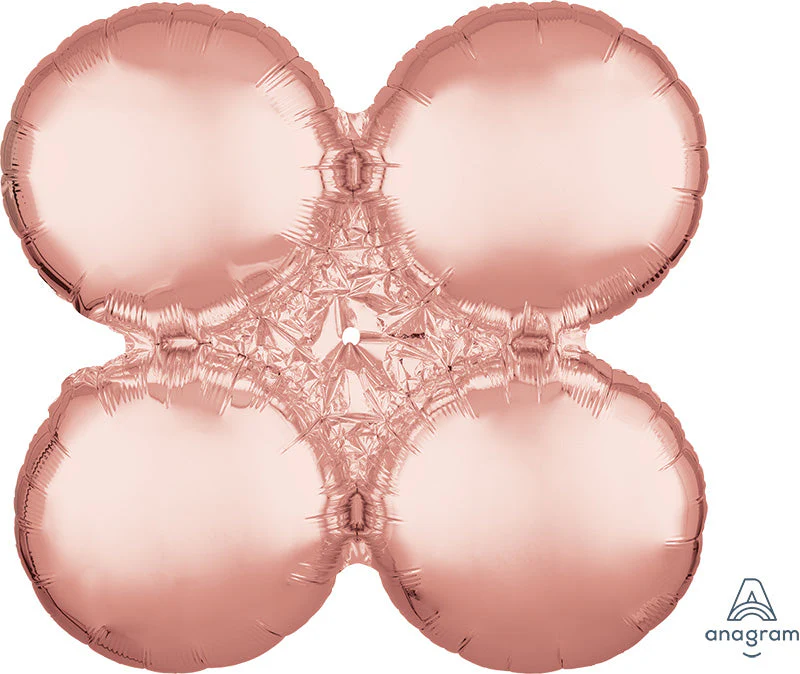 30" MagicArch Large Rose Gold MagicArch Foil Balloon