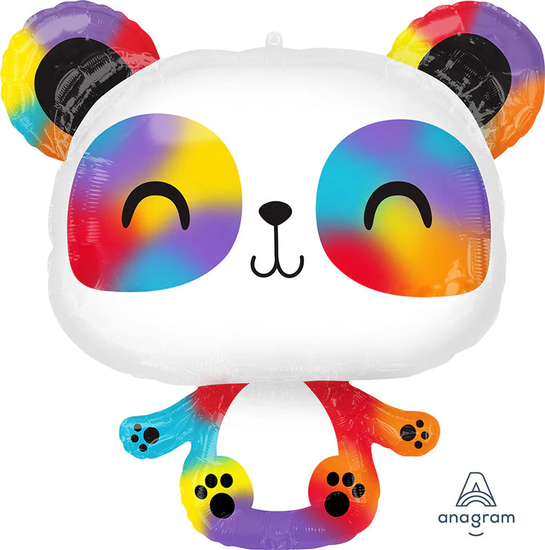 24" Panda SuperShape Foil Balloon