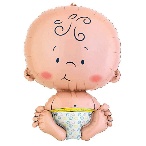 24" Welcome Baby Mylar Balloon