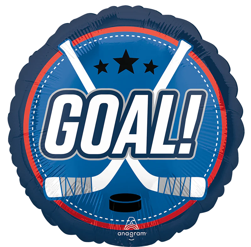 24" Jumbo Hockey Foil Balloon
