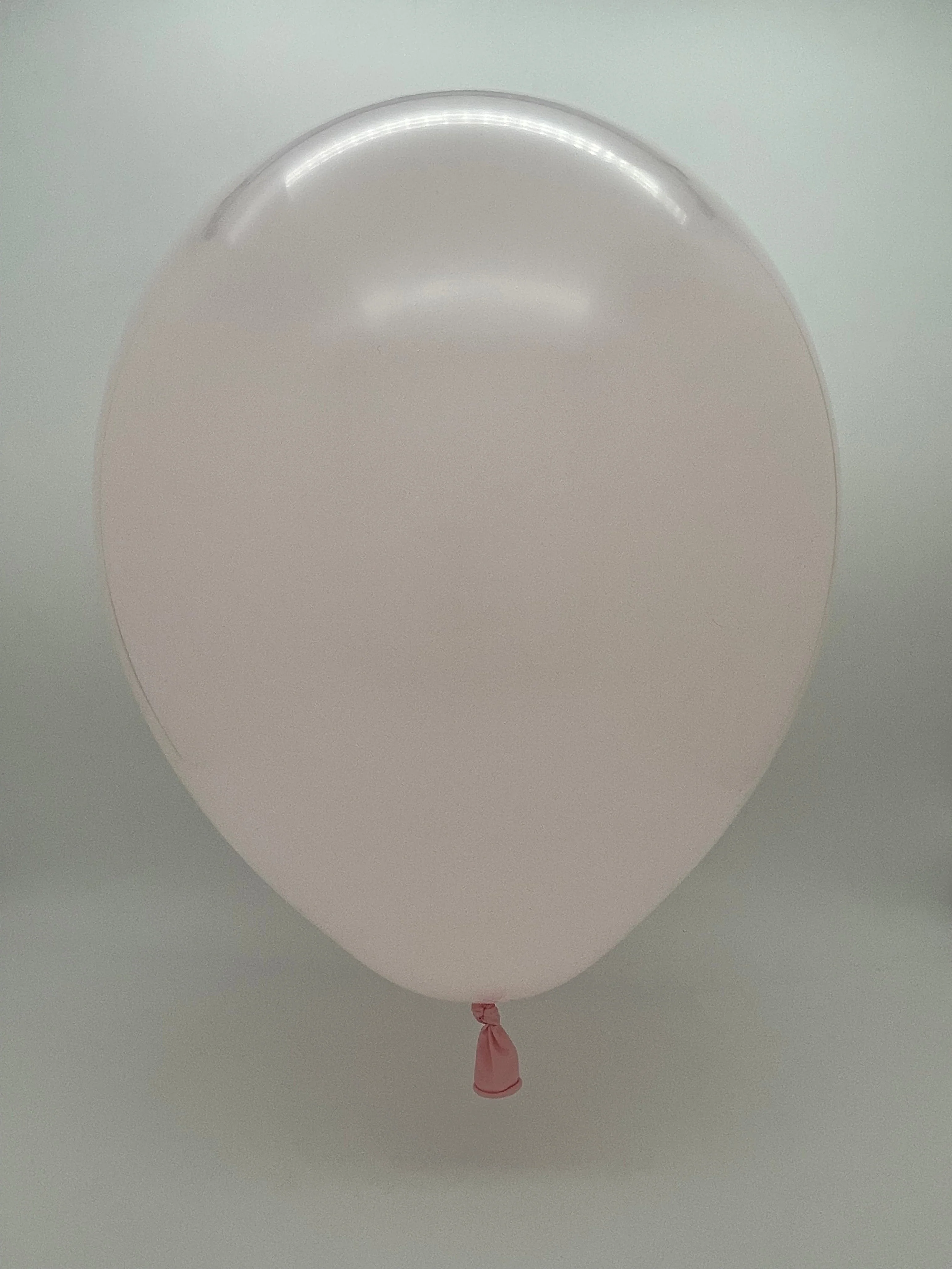 24" Kalisan Latex Balloons Standard Macaron Pale Pink (5 Per Bag) - Image 2