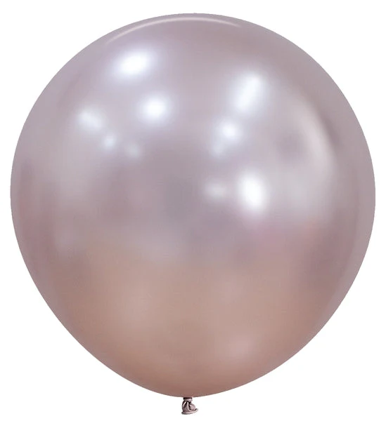 24" Sempertex/Betallatex Latex Balloons (10 Per Bag) Silk Pink Blossom