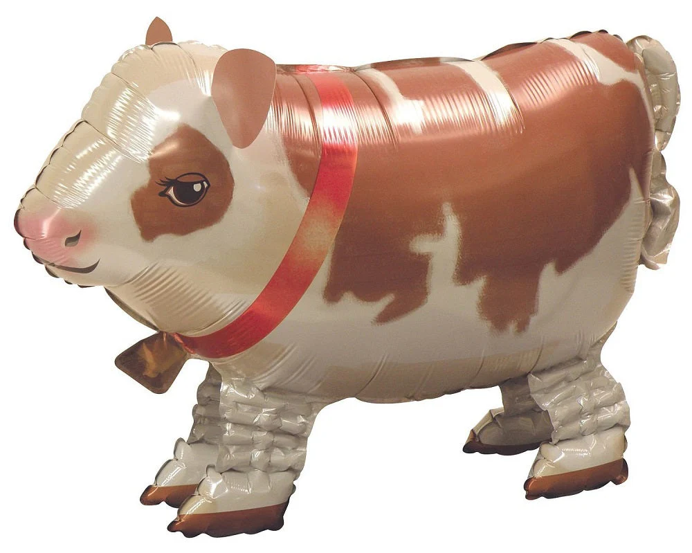 25" Air-walker Cute Cow Balloon
