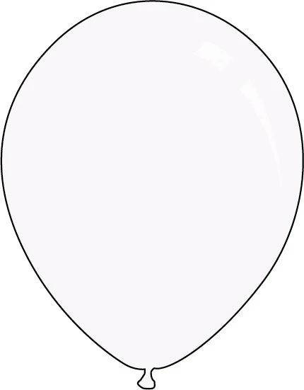 26" Clear  Transparent Decomex Latex Balloons (10 Per Bag)
