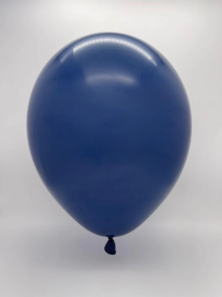 26" Deco Midnight Blue Decomex Latex Balloons (10 Per Bag) - Image 2