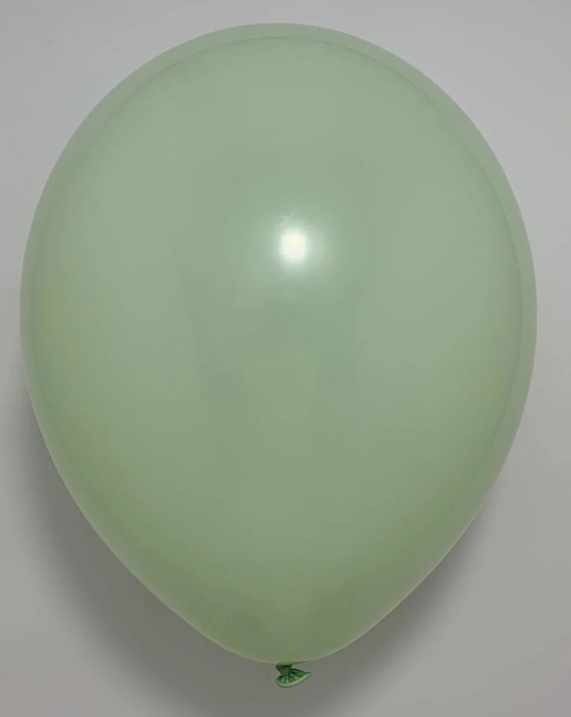 26" Deco Green Tea Decomex Latex Balloons (10 Per Bag) - Image 2