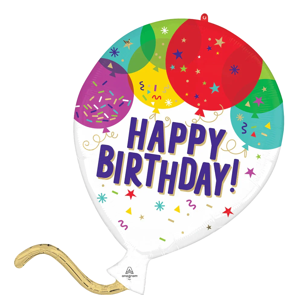 26" Jumbo Birthday Balloons Foil Balloon