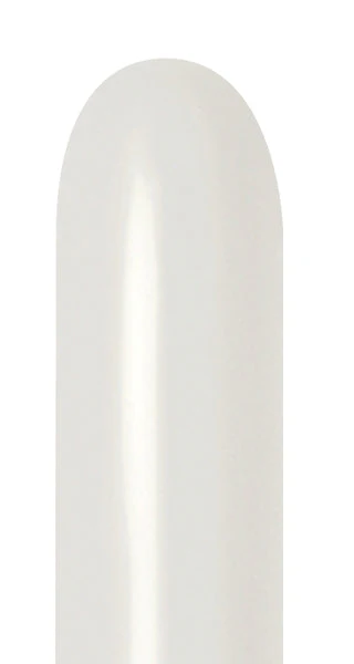 260B Sempertex/Betallatex Twisting/Modelling Latex Balloons (50 Per Bag) Pastel Dusk Cream