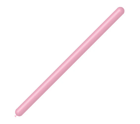 260BN Balloonia Brand Professional Line Twisting/Modelling Latex Balloons Standard Baby Pink (50 Per Bag)