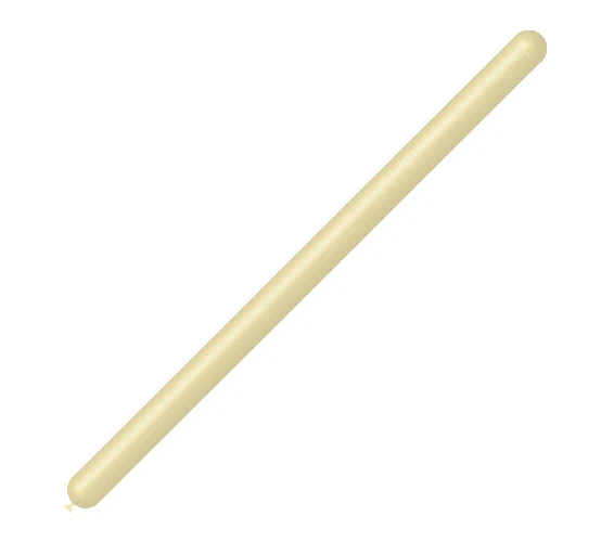260BN Balloonia Brand Professional Line Twisting/Modelling Latex Balloons Standard Ivory (50 Per Bag)