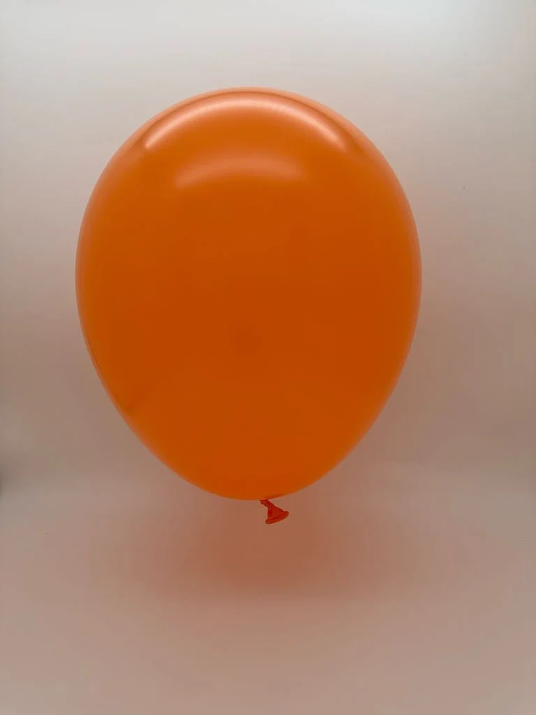 260BN Balloonia Brand Professional Line Twisting/Modelling Latex Balloons Standard Orange (50 Per Bag) - Image 2