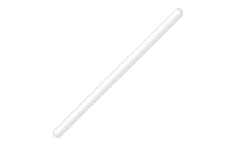 260BN Balloonia Brand Professional Line Twisting/Modelling Latex Balloons Standard White (50 Per Bag) - Image 3