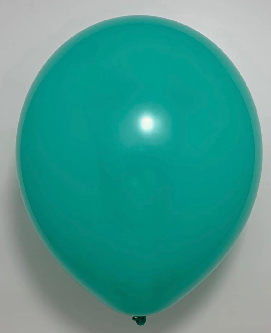 260D Deco Pine Tree Green Decomex Twisting Modelling Latex Balloons (100 Per Bag) - Image 2