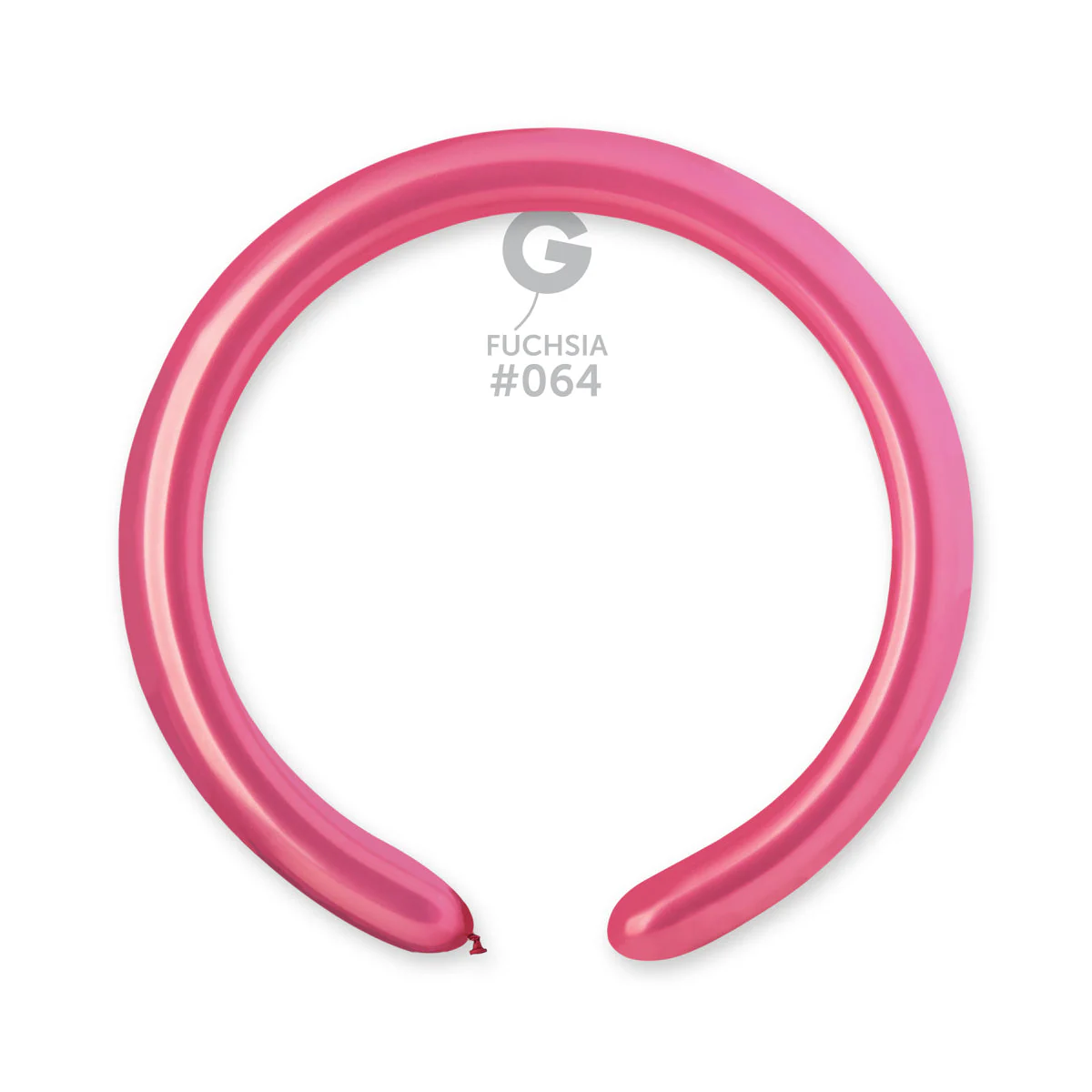 260G Gemar Latex Balloons (Bag of 50) Metallic Modelling/Twisting Fuchsia